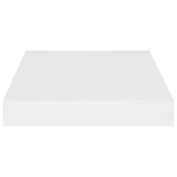 Berkfield Home Floating Wall Shelves 2 pcs White 23x23.5x3.8 cm MDF - thumbnail 5