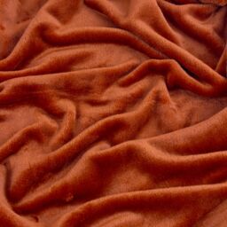 Furn Harrow Fleece Throw in Orange - Size: 140 cm x 180 cm - thumbnail 4