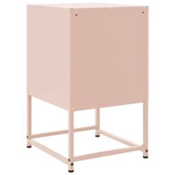 Berkfield Home Durable Bedside Cabinets 2 pcs Pink 36x39x60.5 cm Steel - thumbnail 8