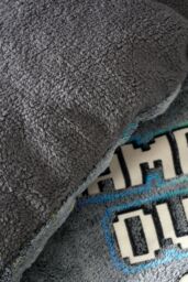 Catherine Lansfield 'Game Over' Glow in the Dark Fleece Duvet Cover Set in Black - Size: Single - thumbnail 4