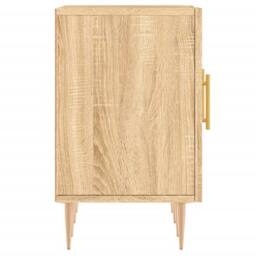 Berkfield Home TV Cabinet Sonoma Oak 150x30x50 cm Engineered Wood in Light Brown - Size: 150 x 30 x 50 cm - thumbnail 7