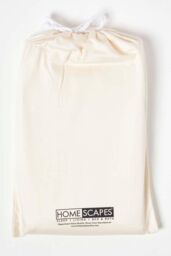 Homescapes Sateen Cotton Fitted Cot Sheets 400 Thread Count, 2 Pack in Cream - thumbnail 5