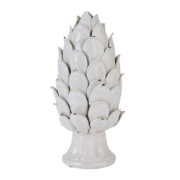 Hill Interiors Chianti Artichoke Ornament in White - thumbnail 2