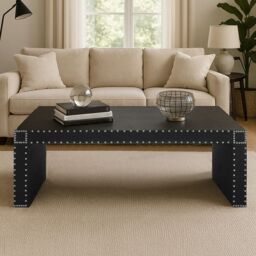Orsina Sturdy Constructed Coffee Table, Versatile Table For Livingroom, Functional Decorative Table, Versatile Table in Black