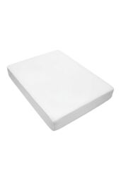 Living and Home Waterproof Fully Mattress Encasement Protector in White - Size: Double Fitted - thumbnail 5