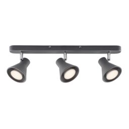 Nordlux Modern Indoor Spot Light Grey Metal GU10 Adjustable Head - Mains Powered, IP20 - thumbnail 1