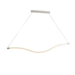 Netlighting HALO LED Pendant Ceiling Light White 2330lm 4000K 151.5x6.5x17cm - Size: 151.5x6.5x17 cm - thumbnail 1