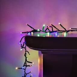 Samuel Alexander 3000 LED 37.2m Premier Clusterbrights Indoor Outdoor Multifunction Mains Operated Christmas Cluster Lights w/ Timer in Multicoloured - thumbnail 2