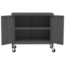 Berkfield Home Storage Cabinet Anthracite 60x35x56 cm Steel in Black - Size: 60 x 35 x 56 cm - thumbnail 6