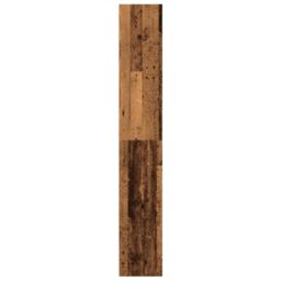 Berkfield Home Book Cabinet Old Wood 80x30x189 cm Engineered Wood in Brown - Size: 80 x 30 x 189 cm - thumbnail 5