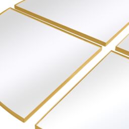 "MirrorOutlet New Gold XL Circular Metal Wall Mirror 54"" X 54"" (140 x 140CM) - Size: 1 Pack" - thumbnail 5