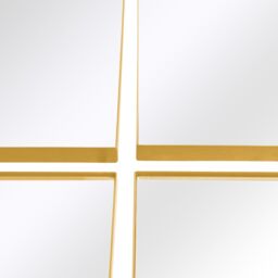 "MirrorOutlet New Gold XL Circular Metal Wall Mirror 54"" X 54"" (140 x 140CM) - Size: 1 Pack" - thumbnail 4