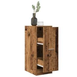 Berkfield Home Apothecary Cabinet Old Wood 30x41x77.5 cm Engineered Wood in Brown - thumbnail 2