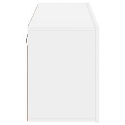 Berkfield Home TV Cabinet Wall-mounted White 100x30x41 cm - Size: 100 x 30 x 41 cm - thumbnail 7
