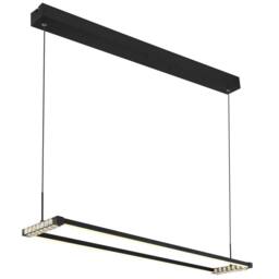 Netlighting Mariella Pendant Matt Black LED Dimmable 2700 6000K Remote Control - thumbnail 1