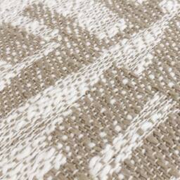HOEM Ola Abstract Cushion in Taupe - Size: 45 cm x 45 cm - thumbnail 4