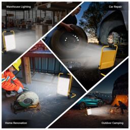 ExtraStar 17W Portable Flood Light Rechargeable, IP65, 2300 Lumen, Yellow - thumbnail 6