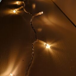 Samuel Alexander 200 LED 16m Premier Christmas Outdoor Lights Timer Clear Cable in Vintage Gold - thumbnail 5