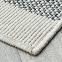 runrug Carpet Runner Rug - Indoor/Outdoor, Reversible, 2mm - 'Vichy' in Grey - Size: 60 cm x 390 cm - thumbnail 3