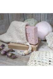 KDMD Natural Sisal Soap Bag - Handcrafted, Durable, & Travel-Friendly in Cream - thumbnail 4