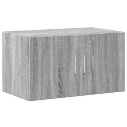 Berkfield Home Storage Cabinet Grey Sonoma 70x42.5x225 cm Engineered Wood - thumbnail 5