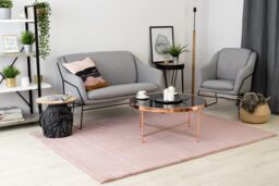 RugsX Bunny Rug in Pink - Size: 160 cm x 220 cm - thumbnail 5