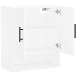 Berkfield Home Wall Cabinet White 60x31x70 cm Engineered Wood - Size: 60 x 31 x 70 cm - thumbnail 6