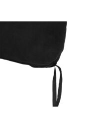 Living and Home 130cm W x 55cm D 3 Fold All-In-One Garden High-Back Recliner Cushion in Black - Size: 130 cm W x 55 cm D - thumbnail 6