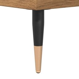 Berkfield Home Coffee Table Artisan Oak 60x50x36.5 cm Engineered Wood in Brown - thumbnail 7