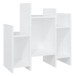 Berkfield Home Side Cabinet White 60x26x60 cm Engineered Wood - Size: 60 x 26 x 60 cm - thumbnail 2