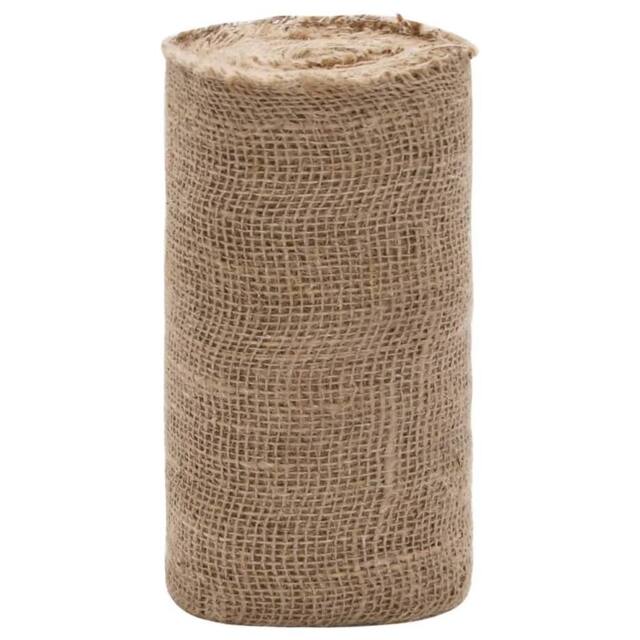 Berkfield Home Jute Roll 0.25x25 m 100% Jute 200 gsm in Natural - image 1