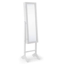 Cheshire Premium Bijou White Jewellery Mirror