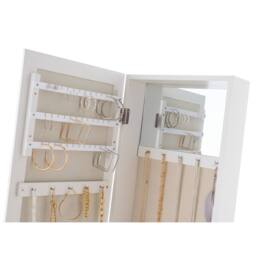 Cheshire Premium Bijou White Jewellery Mirror - thumbnail 6