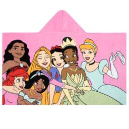 Disney Women's Princess Hooded Wrap Towel in Pink - thumbnail 3
