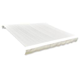 Berkfield Home Awning Top Sunshade Canvas Cream 450x300 cm in Beige - thumbnail 1