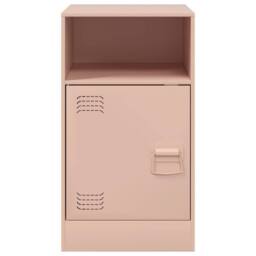 Berkfield Home Bedside Cabinets 2pcs Pink 34.5x39x62 cm Steel - thumbnail 5