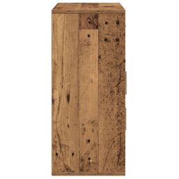 Berkfield Home Sideboard with Drawer with Shelf with Storage with Door Old wood 60 x 31 x 70 cm Engineered wood in Brown - thumbnail 7