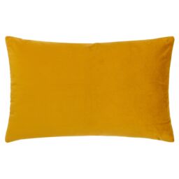 Paoletti Lexington Geometric Velvet Cushion in Gold - Size: 40 cm x 60 cm - thumbnail 2