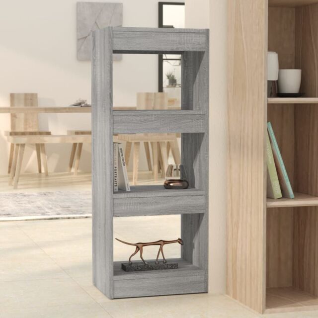 Berkfield Home Book Cabinet/Room Divider Grey Sonoma 40x30x103 cm Engineered Wood - Size: 40 x 30 x 103 cm - image 1