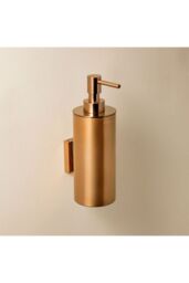 Cosmic Soap dispenser, 240 ml capacity, Copper, Architect S+ Collection in Gold - thumbnail 2