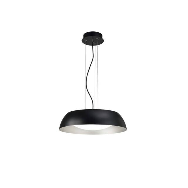 Netlighting Argenta Pendant Small 18W LED 1800lm Black Silver White Acrylic - image 1