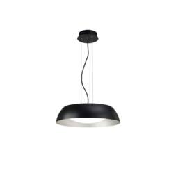 Netlighting Argenta Pendant Small 18W LED 1800lm Black Silver White Acrylic