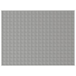 Berkfield Home Weighted Blanket Grey 152x203 cm 7 kg Fabric - thumbnail 3