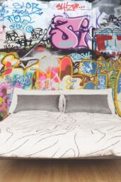 Origin Murals Urban Graffiti Wall Mural - Size: W350 cm x H280 cm - thumbnail 1