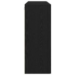 Berkfield Home Wall Mounted Cabinets 2 pcs Black Oak 69, 5x34x90 cm Engineered Wood - Size: 5 x 34 x 90 cm - thumbnail 7