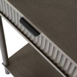 Lemon Pavilion Furniture and Decor Reed Collection 2 Drawer Console Table - Wood - L33xW90xH80 cm - Brown - thumbnail 3