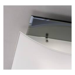 Netlighting Vito Flush Ceiling 3 Light Polished Chrome Smoked Mirror in Grey - thumbnail 5