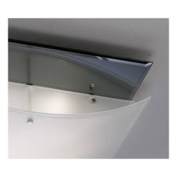Netlighting Vito Flush Ceiling 3 Light Polished Chrome Smoked Mirror in Grey - thumbnail 6