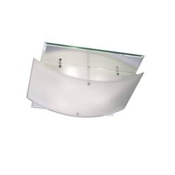 Netlighting Vito Flush Ceiling 3 Light Polished Chrome Smoked Mirror in Grey - thumbnail 1