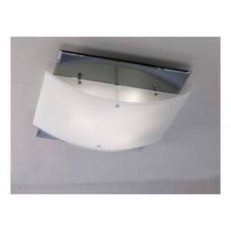 Netlighting Vito Flush Ceiling 3 Light Polished Chrome Smoked Mirror in Grey - thumbnail 4